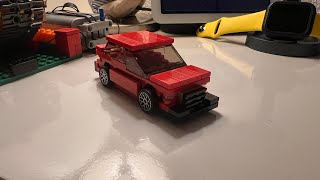 How to build this sedan out of Lego bricks [upl. by Durware939]