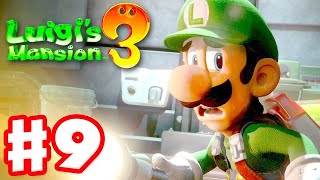 Luigis Mansion 3  Gameplay Walkthrough Part 9 Dinosaur Attack amp B2 Boilerworks Nintendo Switch [upl. by Riebling]