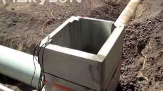 Irrigation Ditch Distribution Box  Diversion Box [upl. by Jeremie]