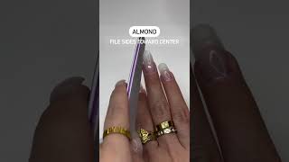 How To Shape Nails 4 Ways 🌟 [upl. by Siva]