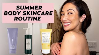 Get Glowing Skin With This Summer Body Skincare Routine  SKINCARE [upl. by Earaj]