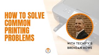 How to Solve Common Printing Problems [upl. by Yrrap]