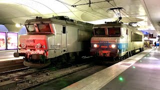 De Paris Austerlitz à Tours en cabine de la BB7206 [upl. by Tedric]