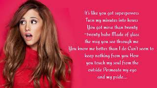 Ariana Grande  Pov lyrics [upl. by Asilef]