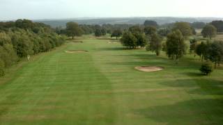 Brancepeth Castle Golf Course Flyover  Hole 11 [upl. by Knight]