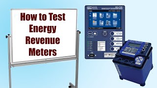 How to Test an Energy Revenue Meter with a Watthour Standard SEL735  Radian RD21 [upl. by Redan]