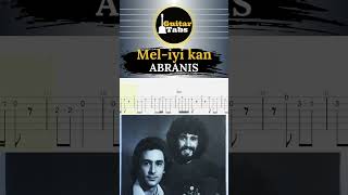 Meliyi Kan  Abranis  Tablatures Guitare Kabyle [upl. by Ydnic]