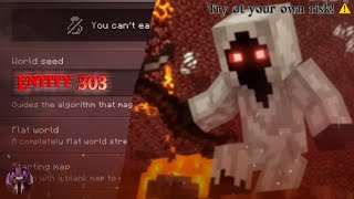 Do NOT join the quotEntity 303quot Seed in Minecraft 121 😱  Haunted seed [upl. by Shiroma]