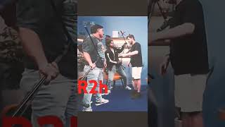 R2H vs Mr Least comedy funny memes popular R2H carryminati shorts [upl. by Lebna]