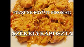 Így készítik Székelyföldön a székelykáposztát [upl. by Warga]