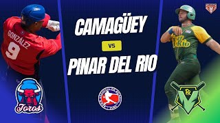 Serie Nacional 63 Camagüey vs Pinar del Rio 5to juego [upl. by Ylenats]