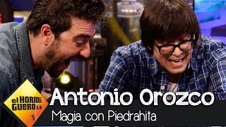 El Hormiguero 30  Antonio Orozco se queda boquiabierto ante la magia de Piedrahita [upl. by Marga]