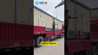 Prefabricated Padmouint Transformer Substation  Export to Tajikistan [upl. by Zannini686]