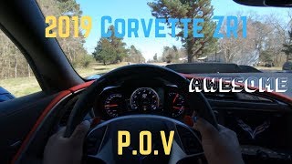 2019 Corvette ZR1 POV DRIVE FINALLY [upl. by Eiggam86]