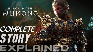 BLACK MYTH WUKONG COMPLETE STORY EXPLAINED IN HINDI  FULL STORY  BY GYAANI ABHI [upl. by Annerahs]