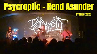 Psycroptic  Rend Asunder Live in Praha 2023 [upl. by Warrenne]