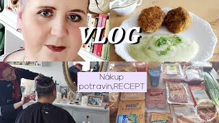 VLOG Nákup potravinskvělé zeleninové karbanátkyRECEPTkadeřnice🥧🍽🍴🌈🌷🌼💐vlog recept [upl. by Ellennaj]