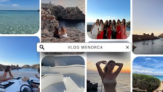 Viajecito a menorca playa fiesta cenas cumple eline vlog martins [upl. by Sutelc846]