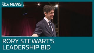 Live Rory Stewart launches Tory leadership campaign  ITV News [upl. by Assir]