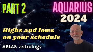 Aquarius in 2024  Part 2  How the transits of Mars influence fast changes of mood and tactic [upl. by Ellora]