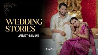 Aswathy amp Manu  Wedding Stories from Rose Wedding Company [upl. by Dnalyram]