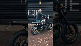 Triumph T120 Tracker Jupiter 2 Exhaust Tip Sound Video bike triumph bonnevillet120 [upl. by Major]