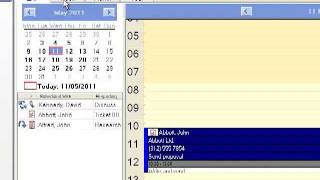 SalesLogix LAN Calendar View [upl. by Eicyac]