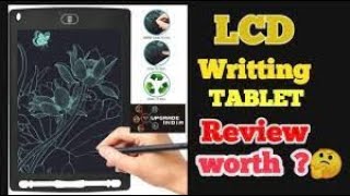 12 Inch LCD Writing Tablet Unboxing And Review  Digital Writing Tablet Rs 150 Only [upl. by Teplica]