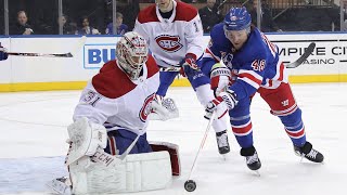 Rangers Cant Solve Price in Loss to Habs  New York Rangers Post Game [upl. by Brockie]