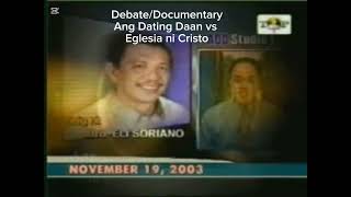 Debate Broeli Soriano vs Erano ManaloDocumentary [upl. by Tolkan]