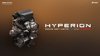 Tata CURVV  Introducing Hyperion Gasoline Direct Injection Engine [upl. by Vernier]