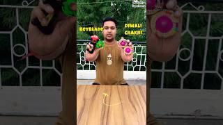 कौन ज्यादा देर तक घुमेगा  Beyblade vs Diwali chakri shorts [upl. by Aldis649]