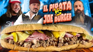 SÁNDWICH CUBANO GIGANTE 🥪 EL BANANERO Y EL PIRATA VS JOE 🔥 [upl. by Dilks311]