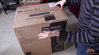 SVS PB1000 Subwoofer Unboxing [upl. by Anaihsat]