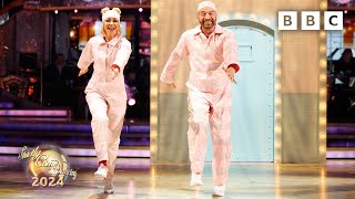 Nick Knowles and Luba Mushtuk Charleston to Rain On The Roof from Paddington 2 ✨ BBC Strictly 2024 [upl. by Derag]