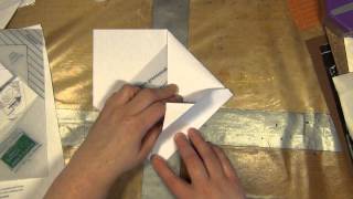 TUTORIAL  HOW TO USE THE Kreatealope envelope maker from Greensneakers [upl. by Hserus376]