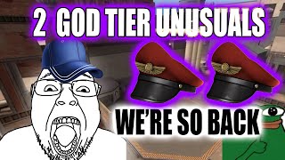 TF2 Halloween 2024 UNBOXING 2 TWO GOD TIER UNUSUAL HATS [upl. by Kayley]