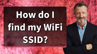 How do I find my WiFi SSID [upl. by Dleifrag751]