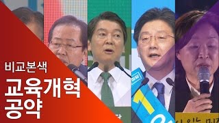 비교본색 교육개혁 공약 [upl. by O'Donovan]