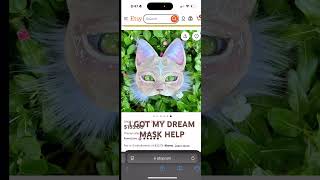 DREAM MASK I ACTUALLY MIGHT CRY therianmask therian therianshopping [upl. by Reba]