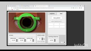 simulación retinoscopia [upl. by Athena45]