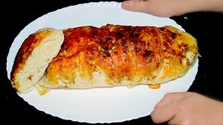 Cheesy Garlic Bread Recipe  How to make Garlic Bread  Easy Bread Recipe [upl. by Chapen]