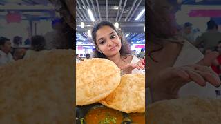 The largest poori in Hyderabad City right now 😳 food poori tiffin foodie ytshorts ytshort yt [upl. by Eisnyl]