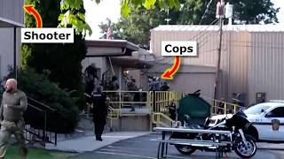 NEW Video Cops Engaging Trump Shooter Spotted 90 MIN Prior [upl. by Laemsi922]