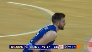 AdmiralBet ABA League 202425 highlights Round 10 Budućnost VOLI  Cibona 2122024 [upl. by Enal]