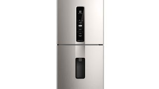 Geladeira Electrolux Frost Free Inverter 409L Água na porta AutoSense [upl. by Goldfinch]