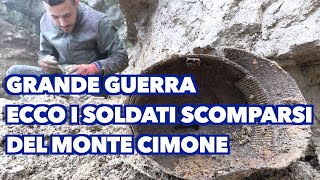 Grande Guerra ecco i soldati scomparsi del Monte Cimone ritrovare i Caduti e le loro storie [upl. by Ocram]