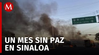 Sinaloa enfrenta un mes de violencia con 155 muertos y 171 desaparecidos [upl. by Ilek]