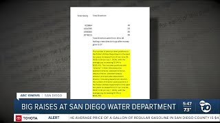 Big raises at San Diego Water Department [upl. by Nennarb]