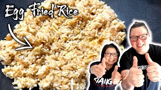 How Chinese chefs cook Egg Fried Rice Video 20 🍚🍳 Mum and Son professional chefs cook [upl. by Fogarty]